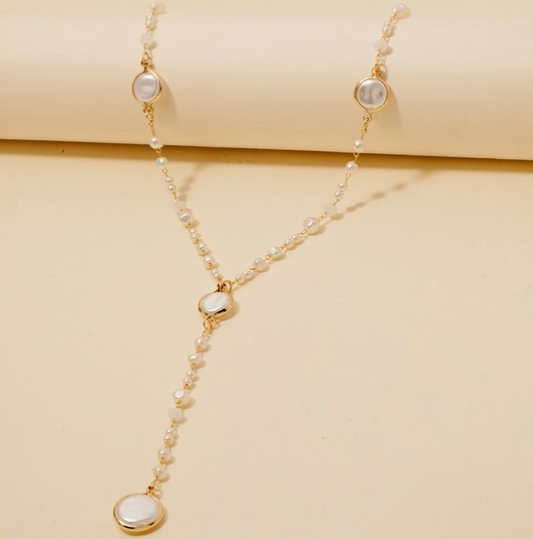 ✨ Pearl Drop Statement Necklace ✨ image 0