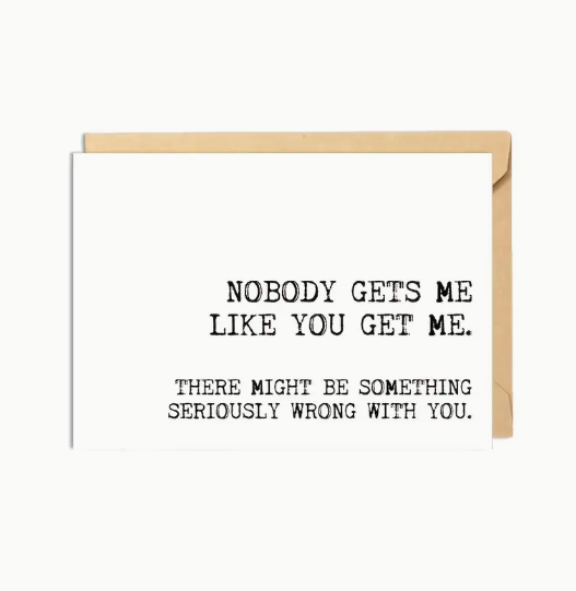 Mother’s Day Card – "Nobody Gets Me Like You Get Me" image 1