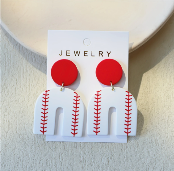 ⚾ Game Day Baseball Earrings ⚾ image 0
