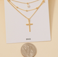 Layered Cross Necklace ✝️✨ image 4