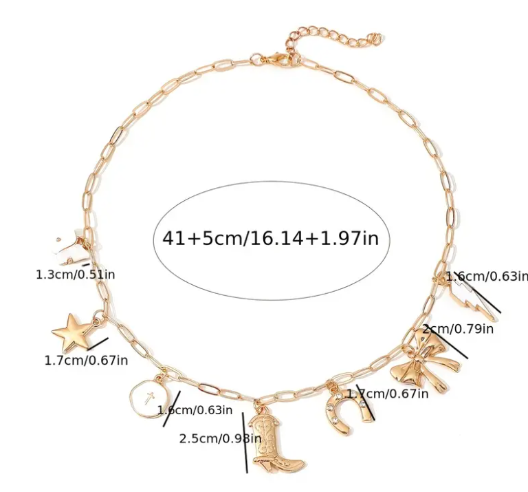 Western Icons Charm Necklace image 2