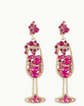 🍸 Sparkling Cocktail Statement Earrings image 1
