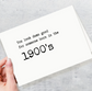 "You Look Damn Good for Someone Born in the 1900s" Card – A Fun Birthday Roast image 1