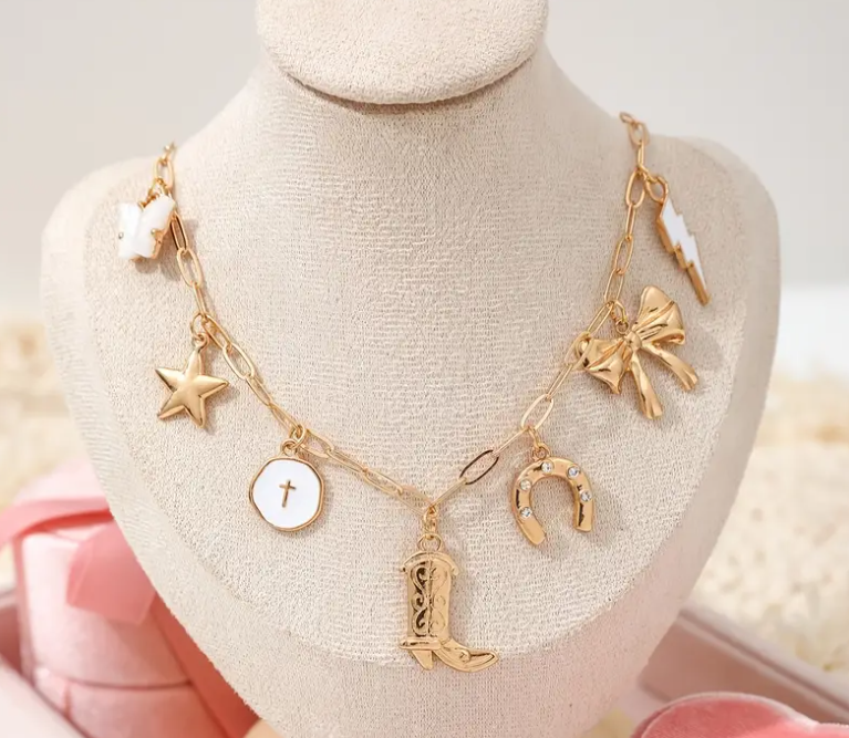 Western Icons Charm Necklace image 0