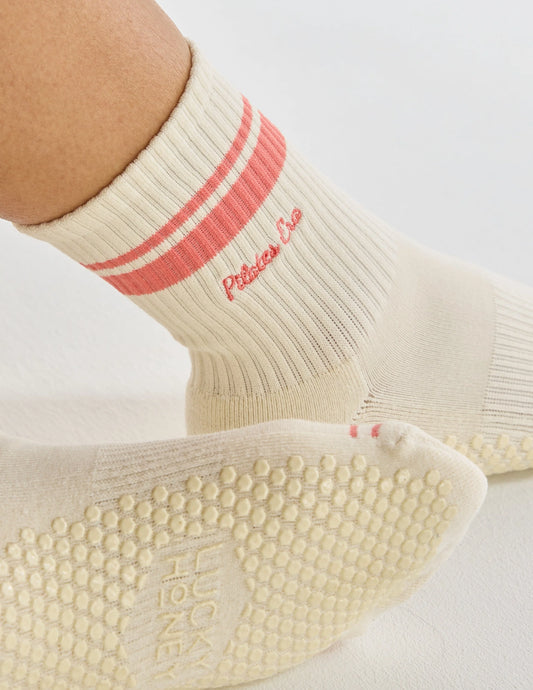The Pilates Era Grip Sock - Pink