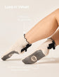 The Juliet Grip Sock - Black