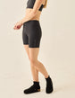 The Ruffle Grip Sock - Black