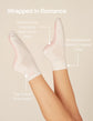 The Harlow Grip Sock - Pink Bow