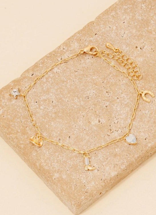 Western Charm Gold Bracelet image 0