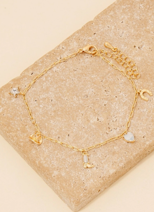Western Charm Gold Bracelet image 0