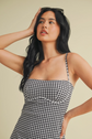 "Backyard Picnic" Gingham Active Dress image 2