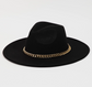 Chic Chain-Banded Felt Hat image 2
