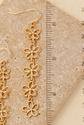 Golden Bloom Dangle Earrings 🌼✨ image 1