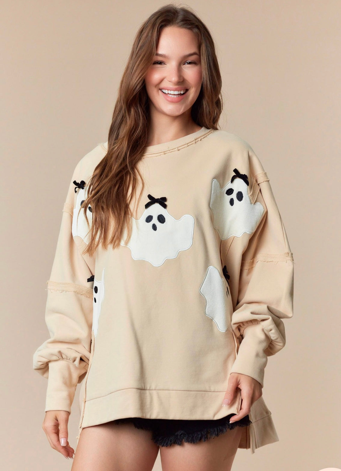 Taupe Ghost Sweatshirt image 0