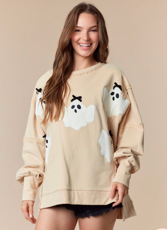 Taupe Ghost Sweatshirt image 0
