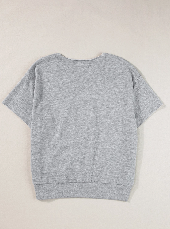 USA Patch V-Neck Tee image 2