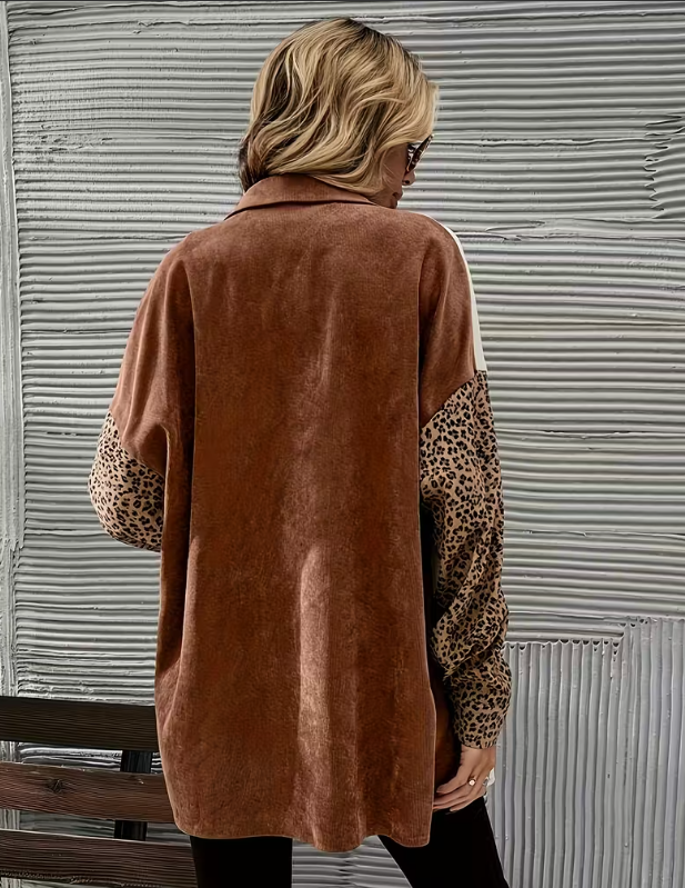 Wild Side Colorblock Shacket 🐆 image 4
