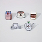 Coffee Lover Enamel Pin Set image 0