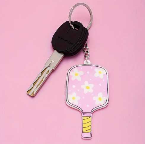 ✨ Game, Set, Match: Pickleball Paddle Keychains! ✨ image 1