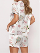 Floral Pickleball Pajama Set – S, M, L image 2