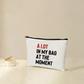 "A Lot in My Bag at the Moment” Zipper Pouch image 0