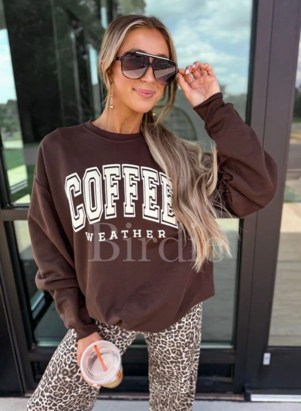 Coffee Weather Sweatshirt image 3