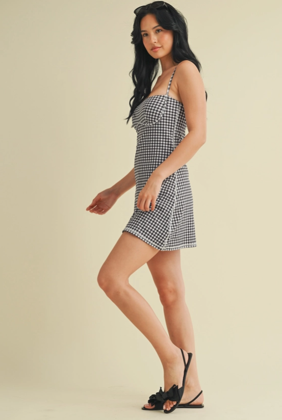 "Backyard Picnic" Gingham Active Dress image 6
