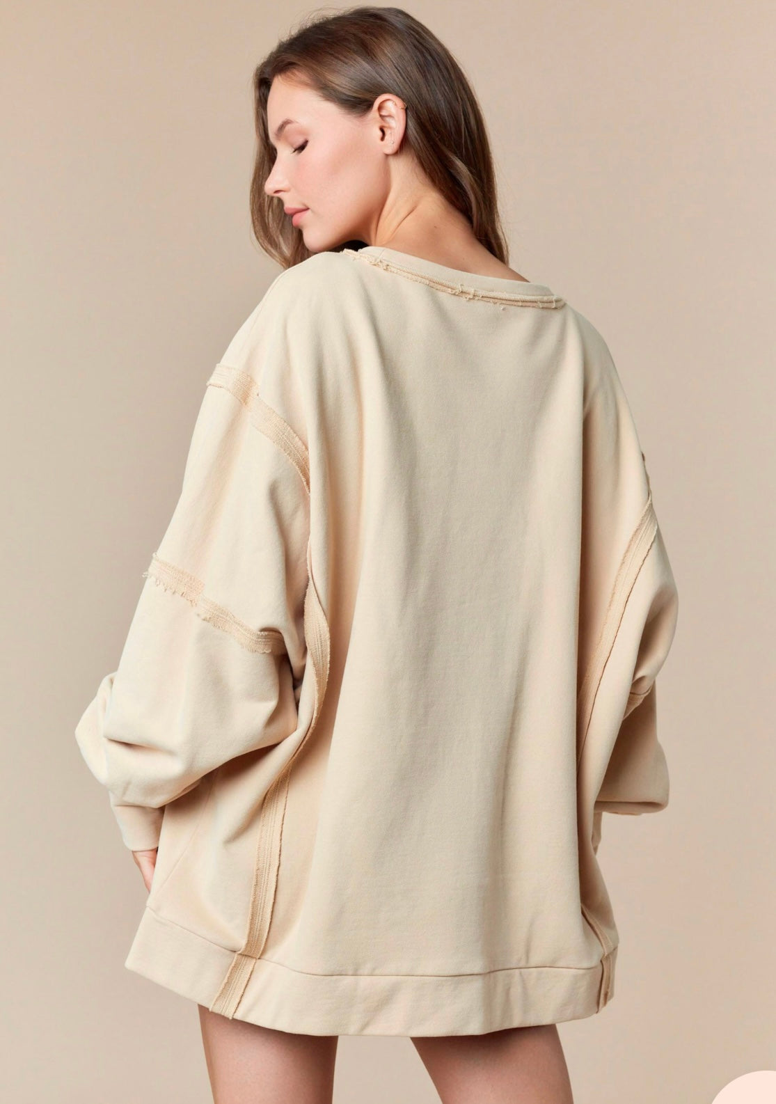 Taupe Ghost Sweatshirt image 3