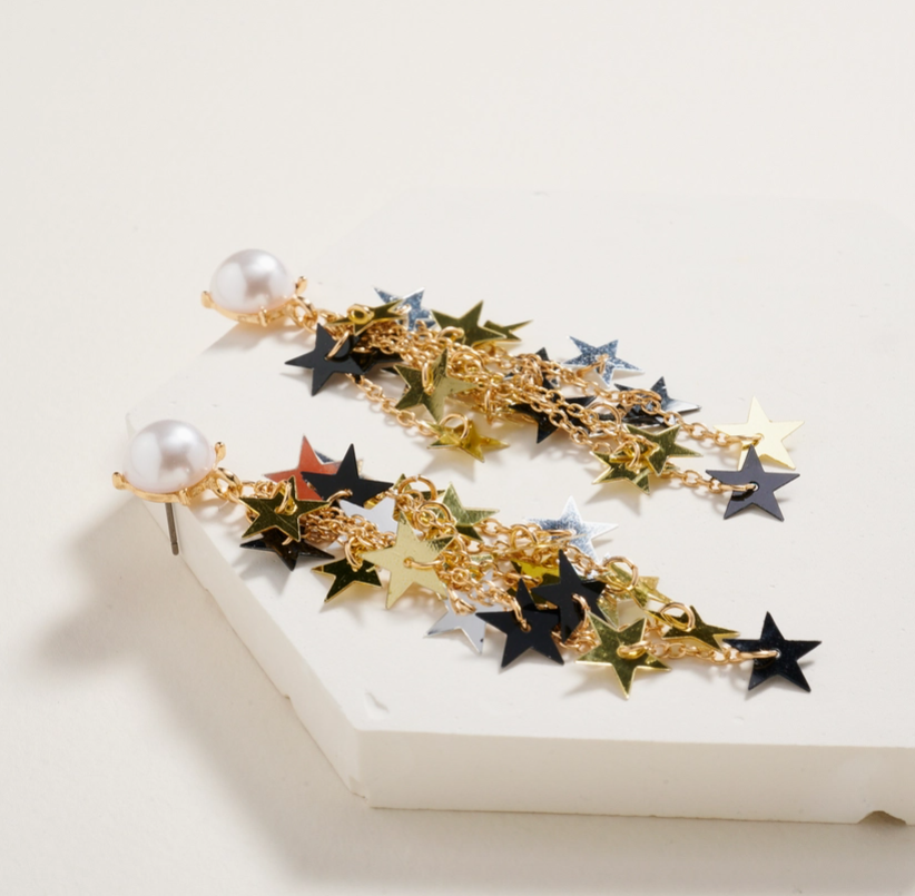 “Starstruck Nights” Dangle Earrings image 1