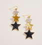 “Shine All Night” Star Drop Earrings image 0