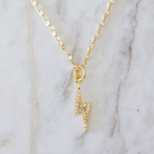 Spark of Gold Necklace image 0