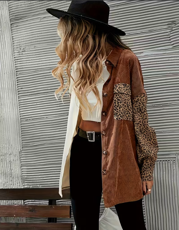 Wild Side Colorblock Shacket 🐆 image 3