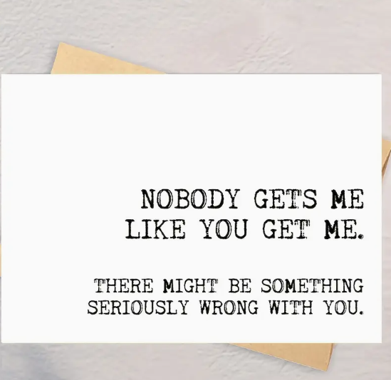 Mother’s Day Card – "Nobody Gets Me Like You Get Me" image 2
