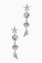 Seaside Stroll Drop Earrings - Silver image 1