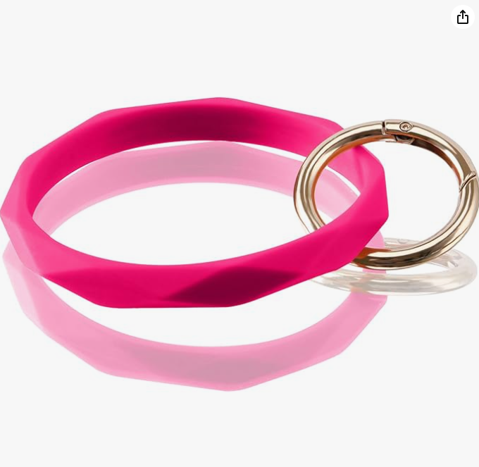 Silicone Key Ring Bracelets image 3