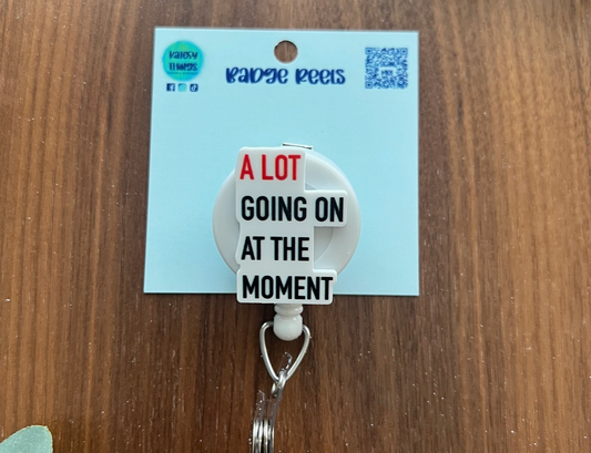 “A Lot Going On At the Moment” Badge Reel – Handmade & Swiftie Approved image 0