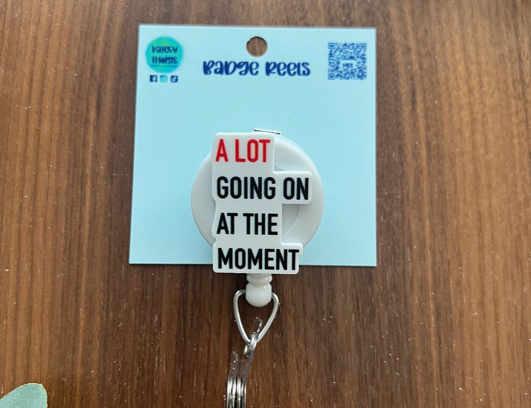 “A Lot Going On At the Moment” Badge Reel – Handmade & Swiftie Approved image 0