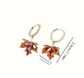 🍁 Autumn Elegance Maple Leaf Earrings image 3