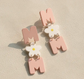"MOM" Daisy Earrings – A Sweet & Stylish Tribute 💖🌼 image 2