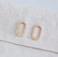 Luxe Oval Crystal Studs image 1