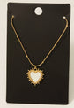 Golden Soleil Heart Necklace image 0