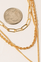 Pearl Pave Hoop Pendant Necklace image 1