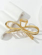 Gold Bow Hairclip image 1