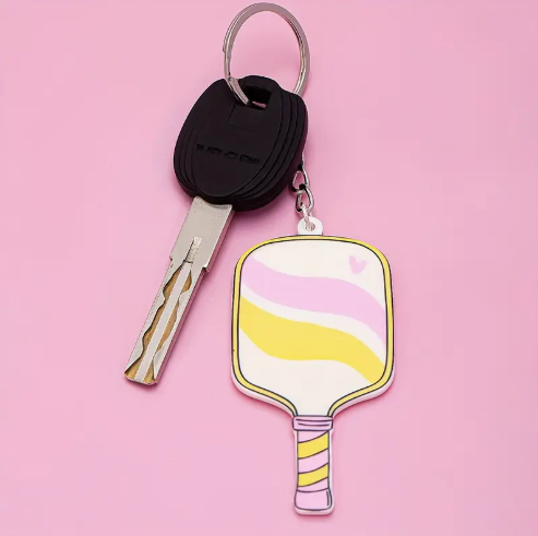 ✨ Game, Set, Match: Pickleball Paddle Keychains! ✨ image 3