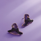 Witch Hat Stud Earrings 🪄💜 image 0