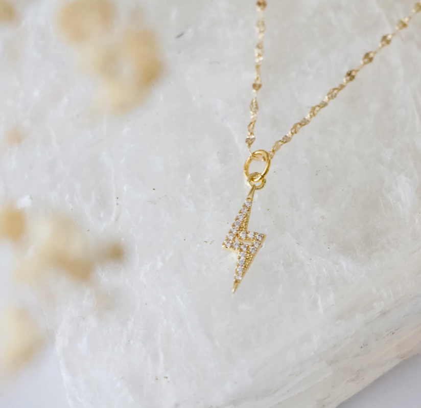 Spark of Gold Necklace image 2
