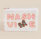 Beaded “Nashville” Coin Purse – Butterfly Boot Design image 0