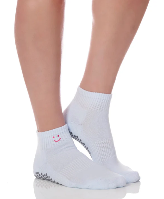 The Harlow Socks - Baby Blue Smiley image 2
