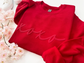 Red XOXO Sweatshirt image 2