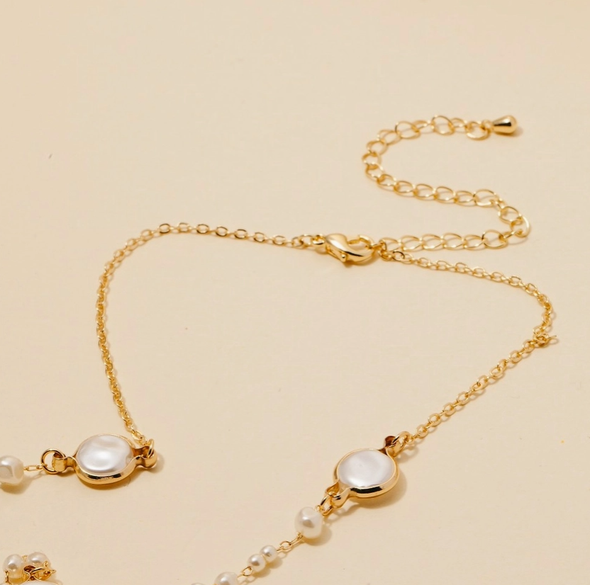 ✨ Pearl Drop Statement Necklace ✨ image 1